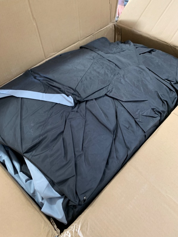 View 2 of Large Black Inflatable Night Club 16.4x13x11.5Ft Disco Cube Gazebo Event House with Logo Area Portable Inflatable Party Tent for Birthday, School Events, Backyard Party, Rental Business