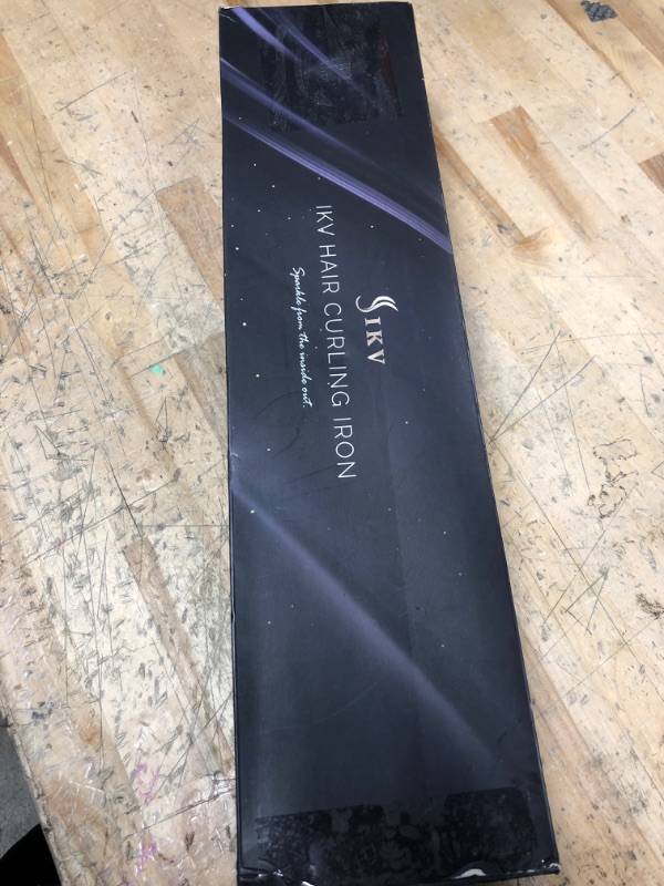 Photo 1 of 2 Inch Extra Long Barrel Curling Iron for Long Hair, Large Barrel Curling Wand Ceramic Tourmaline Dual Voltage