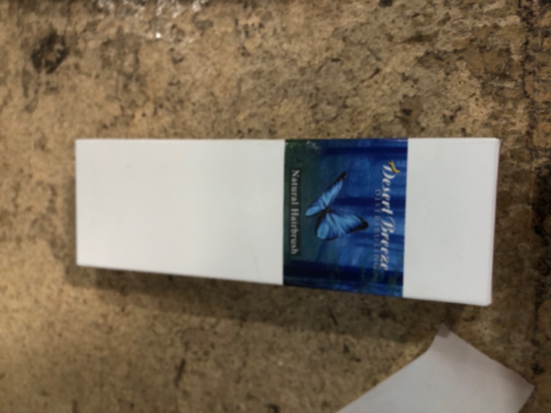 Photo 1 of 100% Natural Boar Bristle Hairbrush for Healthy Hair - Gentle Care, Made in Germany