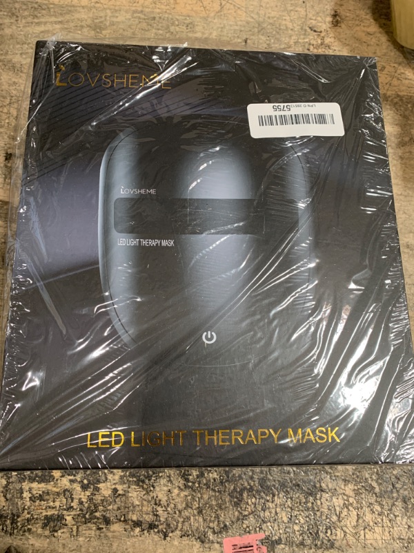 Photo 1 of Lovsheme LED Face Mask Light Therapy 7-Color, Treats Mild To Moderate Acne On The Face, Treating Wrinkle at Home Facial