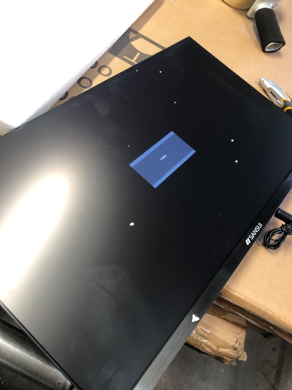 Photo 1 of SANSUI Monitor 24 Inch 100Hz PC Monitor, HDMI VGA Ports VESA Mount, FHD Computer Monitor Ultra-Slim Ergonomic Tilt Eye Care for Home Office (ES-24F2, HDMI Cable Included)