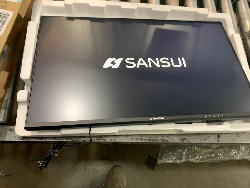 Photo 1 of SANSUI 27 Inch Monitor, IPS 100Hz Computer Monitor Full HD 1920 x 1080P with HDMI VGA Interface Eye Care Frameless 100 x 100mm VESA (ES-27X3AL, HDMI Cable Included)