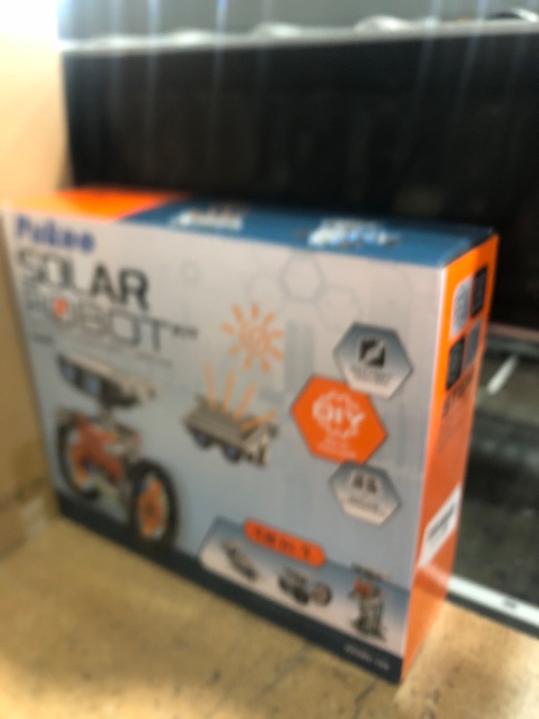 Photo 1 of 12 in 1 Solar Robot Kit, DIY Solar Power Building Kit with Solar Panel and Battery Power, Education Science Experiment Birthday Idea Gifts Toy for Kids 8 9 10 11 12 Years Old-Grey