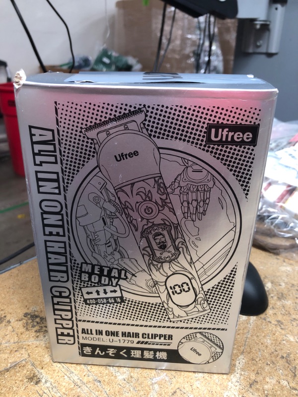 Photo 1 of Ufree Beard Trimmer for Men, Electric Razor, Cordless Hair Clippers Shavers for Men, Shaving Kit for Mustache, Body, Nose, Ear and Face, 7 in 1 Beard Grooming Kit, Gifts for Men