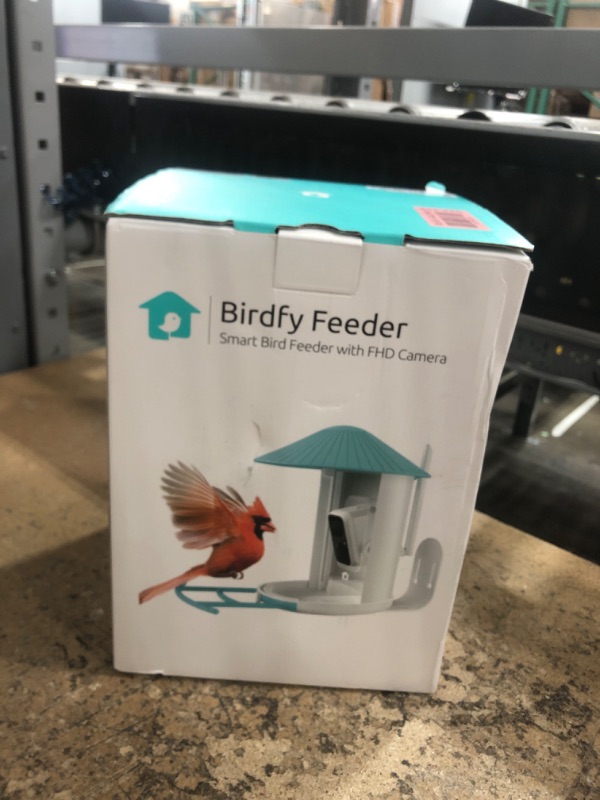 Photo 1 of NETVUE by Birdfy Smart Bird Feeder with Camera, Bird Watching Camera, Auto Capture Bird Videos & Motion Detection, Wireless Camera Ideal Present for Bird Lover,Blue