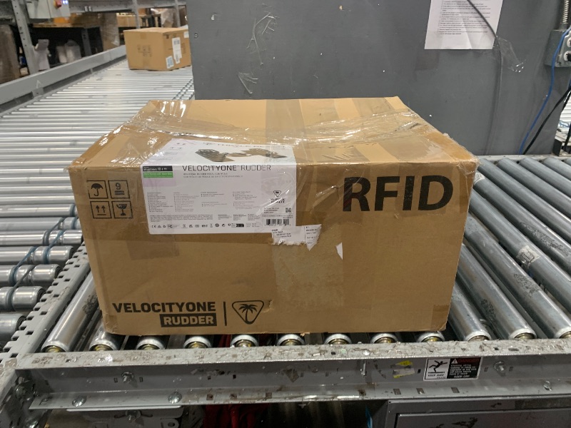 Photo 1 of Turtle Beach VelocityOne Universal Rudder Pedals for Windows 10 & 11 PCs, Xbox Series X, Xbox Series S, and Xbox One Featuring Smooth Rudder Axis, Adjustable Brakes and Pedal Width – Black