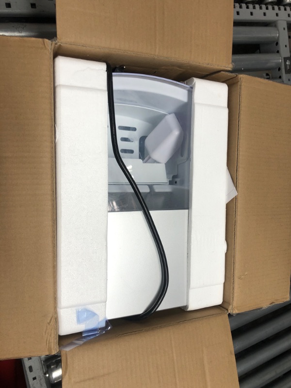 Photo 1 of Igloo Electric Countertop Ice Maker Machine - Automatic and Portable - 33 Pounds in 24 Hours - Ice Cube Maker - Ice Scoop and Basket - Ideal for Iced Coffee and Cocktails - Silver