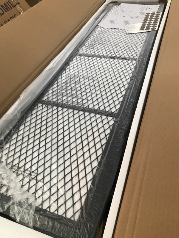 Photo 1 of Yoobure Console Table with 3 Drawers, 47" Entryway Table with Storage Shelves, Narrow Long Sofa Table with Outlets & USB Ports, 3-Tier Entry Table, Couch Table for Living Room, Hallway, Foyer, Hall