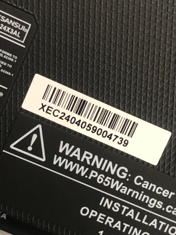 Photo 1 of SANSUI Monitor 24 inch 100Hz IPS 1080P Computer Monitor HDMI VGA HDR Tilt Adjustable/VESA Compatible, for Game and Office (ES-24X3AL HDMI Cable Included)