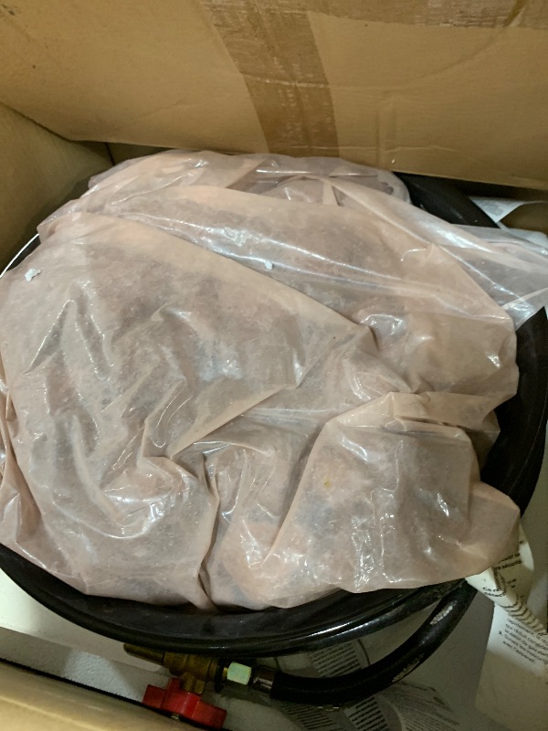 Photo 1 of *UNABLE TO TEST* Camp Chef Juniper Fire Pit - Portable & Propane Campfire Pit with Foldable Legs & Lava Rocks - Comes with a Carry Bag - 24"
