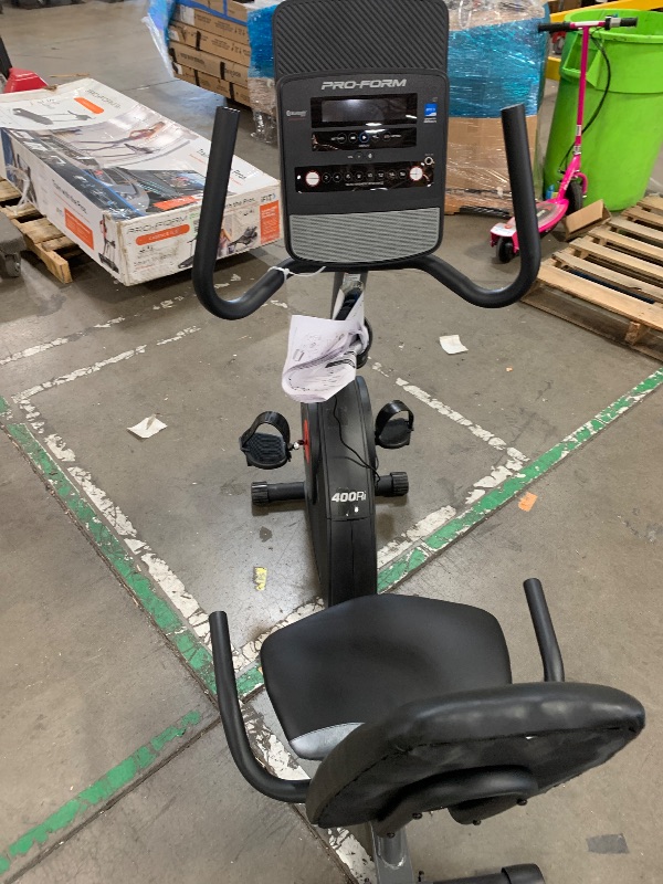 Photo 1 of *UNTESTED** ProForm Cycle Trainer 400 Ri Stationary Exercise Bike, Compatible with iFIT Personal Training