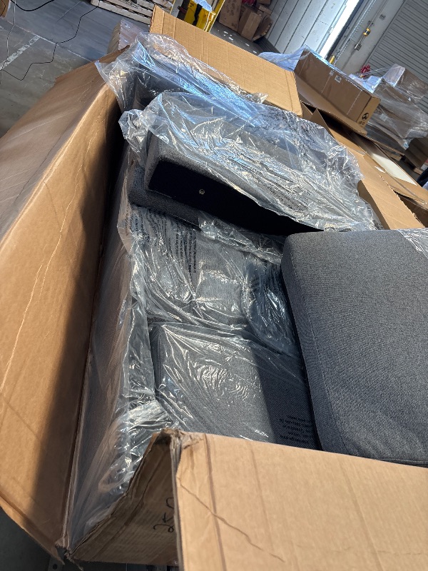 Photo 1 of **PARTIAL SET**Grey L Shaped Sofa