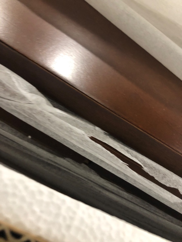 Photo 1 of Merax Twin Size Corner Bed Frame with Storage Bookcase, USB Port and Upholstered Headboard, L-Shaped Pine Wood Captain Daybed for Bedroom, Guest, Study Room & Small Space, Easy Assembly, Walnut