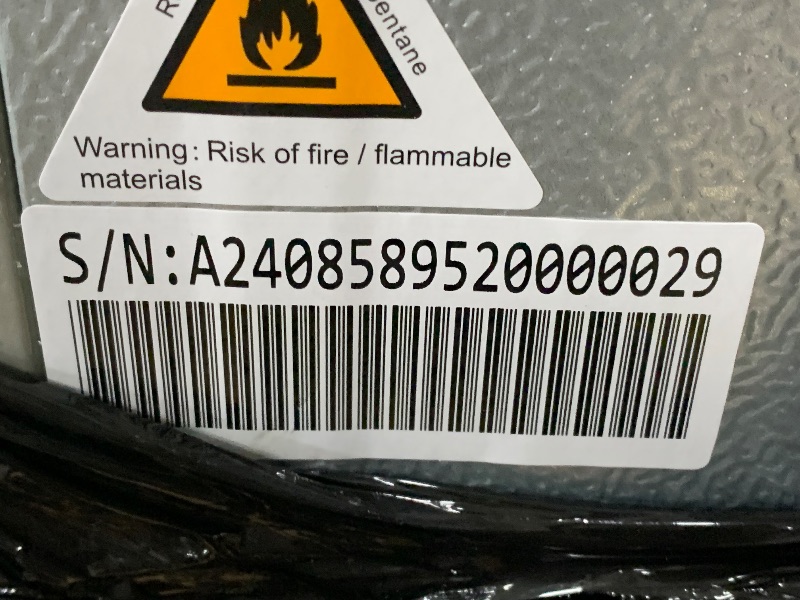 Photo 1 of Hamilton Beach HBFR1504 Full Size Counter Depth Refrigerator with Two Freezer Drawers, 17.9 cu ft, Stainless