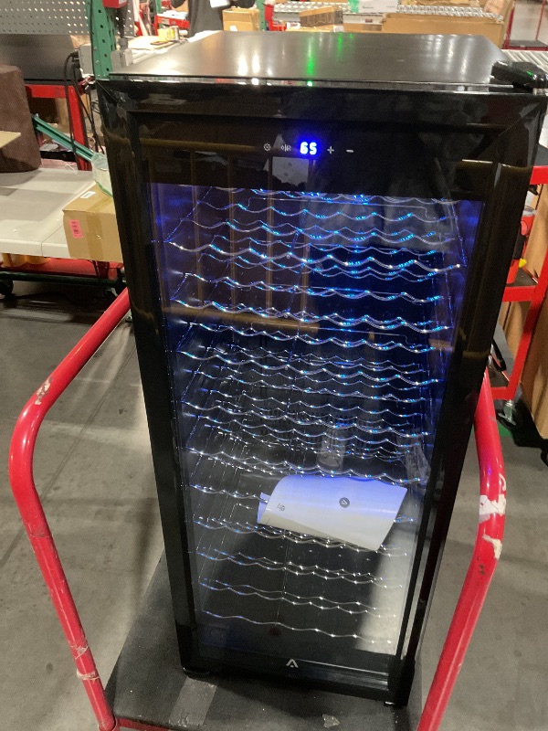 Photo 1 of ***SEE NOTES*** 
Takywep 48" Large Single Zone Wine Fridge - 80 Bottle Capacity, Intelligent Digital Temperature Control, Low Noise Operation, Freestanding Design, for Red White Wine, Champagne, Beer