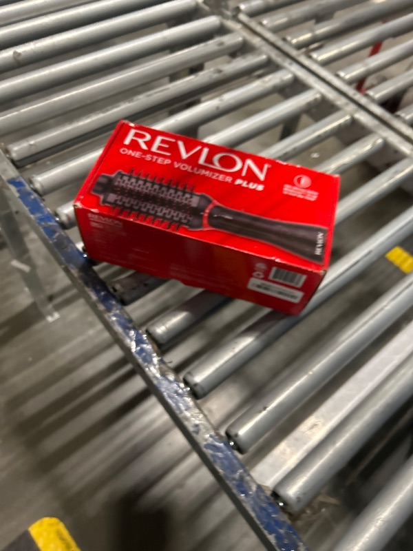 Photo 1 of REVLON One Step Volumizer PLUS Hair Dryer and Styler | More Volume, Less Damage, and More Styling Control for Easy and Fast Salon-Style Blowouts, Plus Travel Friendly (Black)