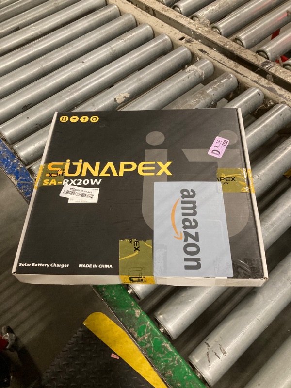 Photo 1 of SUNAPEX 20W 12V Solar Panel Battery Charger Maintainer, Portable Waterproof Solar Trickle Charger with Built-in Charge Controller, Cig Plug, Alligator Clips, O-Rings for Car, Truck,Tractor, Boat, etc