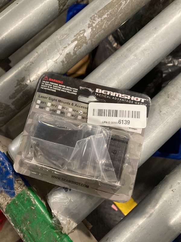Photo 1 of Beamshot RF9 Mount: Attaches to Rifles, Shotguns & Airsoft Guns to Create a Standard 1913 Picatinny Rail System Which Will Accommodate Most Types of Laser & Flashlight Accessories, Black, (RF9_A)