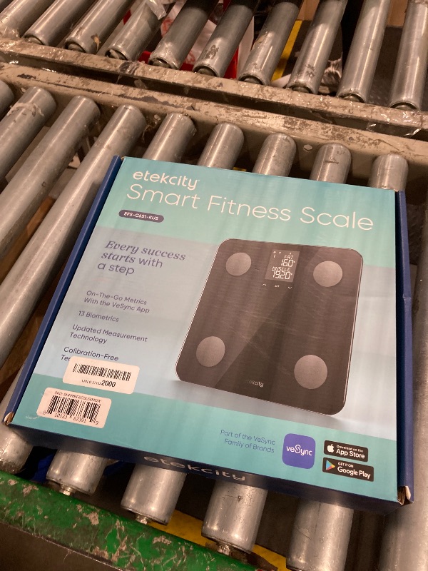 Photo 1 of Etekcity Upgraded Smart Scale for Body Weight, FSA HSA Store Eligible, Bathroom Digital Scale with BMI, Body Fat, Muscle Mass, 13 Metrics with a Large Display, Support Offline Mode and Apps Connection