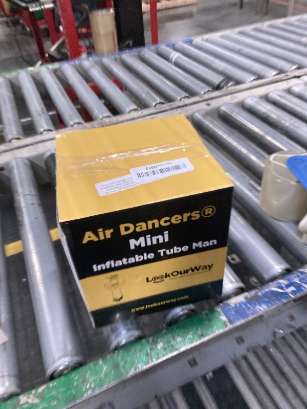 Photo 1 of LookOurWay Air Dancers Mini Inflatable Tube Man Set - 29" Wacky Waving Inflatable Tube Guy with Blower for Desktop Advertising - American Flag