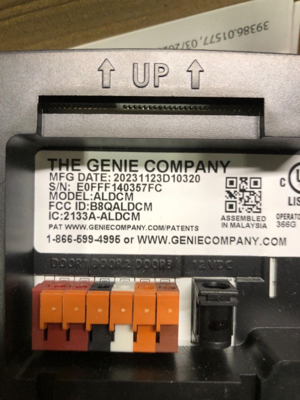 Photo 3 of ***missing remote*** Genie Aladdin Connect Smartphone Garage Door Opener – Monitor, Open & Close Your Garage Door from Anywhere Using Your iPhone or Android Device