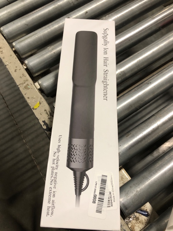 Photo 1 of Hair Straightener - 2 in 1 Wet to Dry Hair Dryer and Straightener with High-Speed Airflow + Rapid Heat-Up + Customizable Temperature + LCD Display & Auto Shut-Off + No Heat Damage for All Hair Types