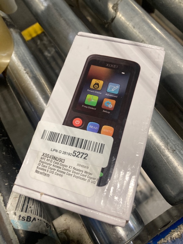 Photo 1 of NFC RFID Card Copier X7 Readers Writer Duplicator Access Control Smart Card Copier IC ID Card Copier Access Card Duplicator (5 UID Buckles 5 UID Cards)