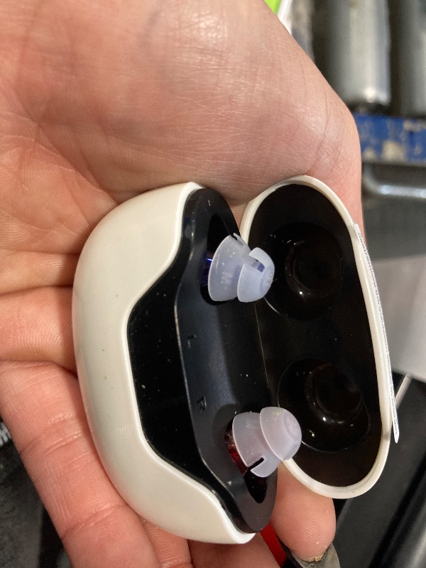 Photo 2 of 16-Channel True Hearing Aids, Virtually Invisible OTC Hearing Aids for Seniors with Noise Reduction, No Whistling Digital Hearing Aids with Feedback Cancellation, Comfort Design (White)