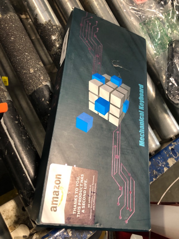 Photo 1 of BOYI Wired 60% Mechanical Gaming Keyboard,61 Pro Mini RGB Tri-Mode PBT XDA Keycaps NKRO Programmable Wireless Keyboard for Gaming and Working(Horizon Blue Color,Gateron Red Switch)