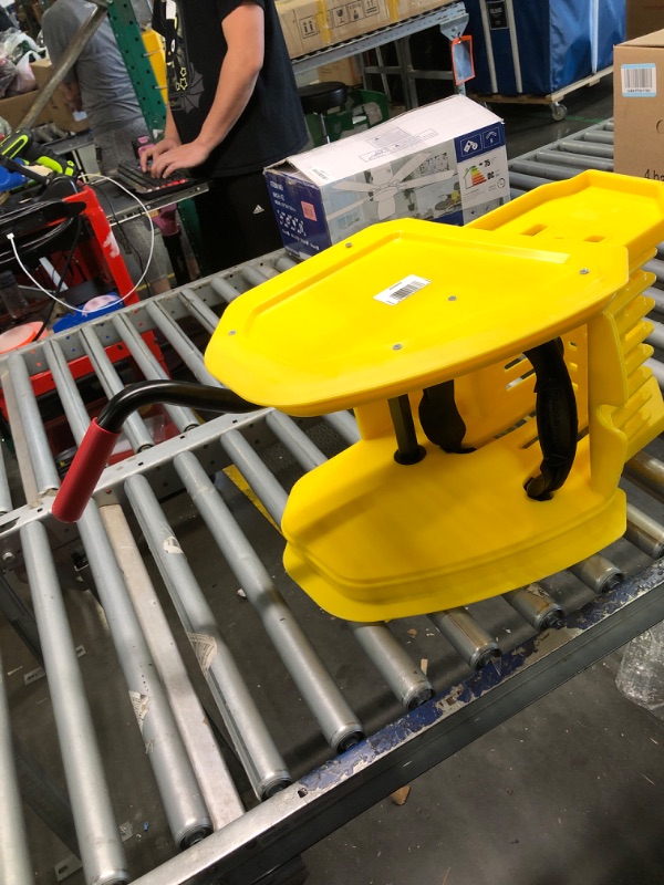 Photo 2 of ***Top part only, no bucket*** Rubbermaid Commercial Down Press Wringer for WaveBrake Buckets, 16-32 oz Capacity, Yellow, Heavy Duty Mopping/Cleaning for Professional/Janitorial Use