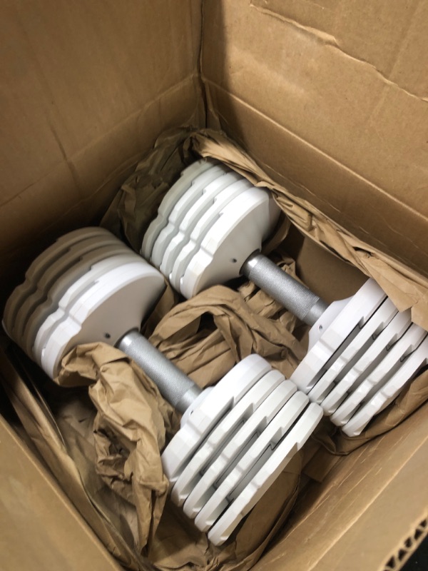 Photo 1 of ***HOLDERS NOT INCLUDED*** BYZOOM FITNESS Adjustable Dumbbell 12.5/25lb Set of 2 or Single Unit Piece Weight Training Fitness Exercise Body Workout 5 in 1 for Home Gym Beginners Woman 