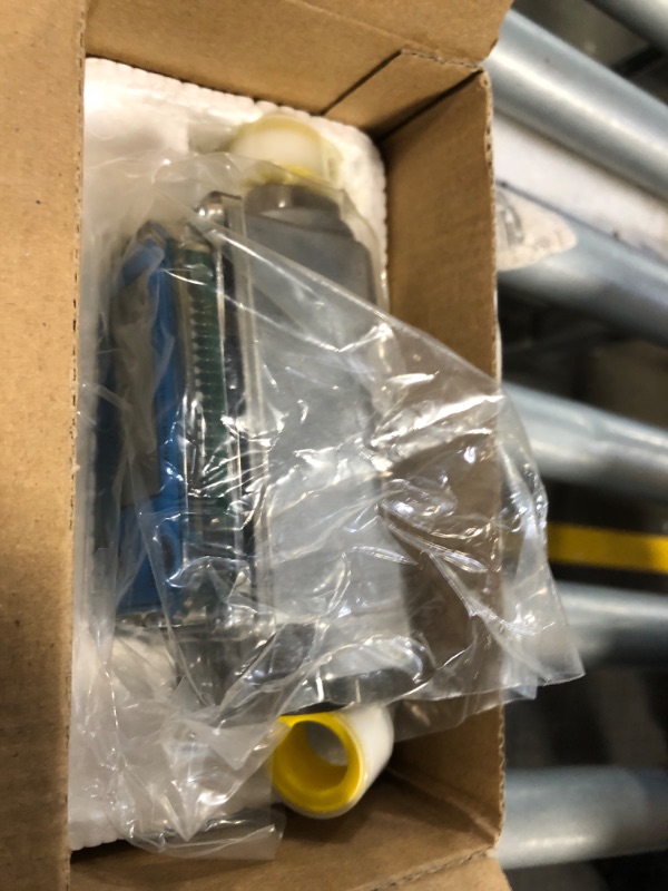 Photo 3 of 1" Turbine Fuel Flow Meter, 2.6-26 GPM Inline NPT Thread Flowmeter with 3/4" Adapters,Digital Fuel Flow Meter,for Kerosene,Biodiesel, Light Chemicals- Supports Gallon, LTR, PT, QT