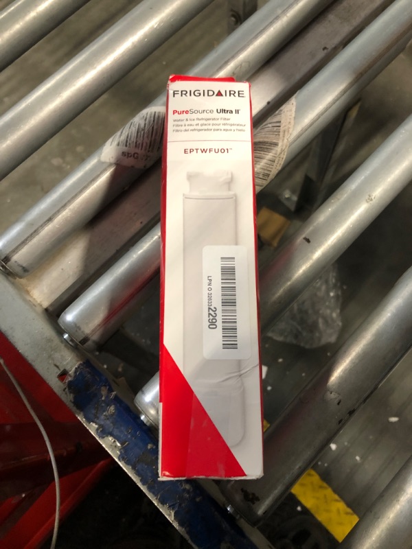 Photo 1 of FRIGIDAIRE EPTWFU01 PureSource Ultra II Refrigerator Water Filter, 1 Count, White