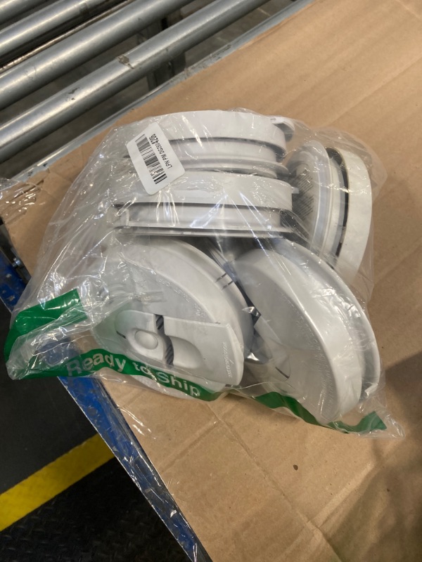 Photo 1 of Siterlink  Detectors,Replaceable Battery Included Smoke Alarms with 10 Hours Silence Button,Photoelectric Sensor Smoke Detector,Fire Detectors for Home,ETL-9th Listed,GS509A 6-Pack