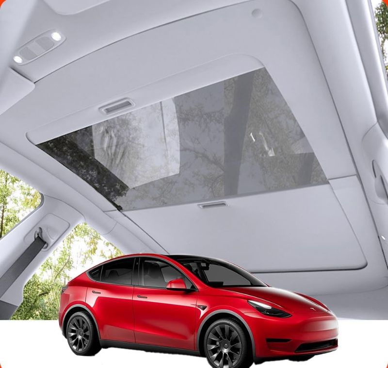 Photo 1 of ****PARTS ONLY, NO RETURNS, DEFECTIVE***model y integrated electric retractable sunshade