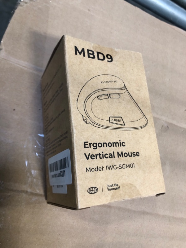 Photo 1 of seenda Ergonomic Mouse, Wireless Vertical Mouse - Rechargeable Optical Mice for Multi-Purpose (Bluetooth+Bluetooth+USB Connection) Compatible Apple Mac and Windows Devices - Purple