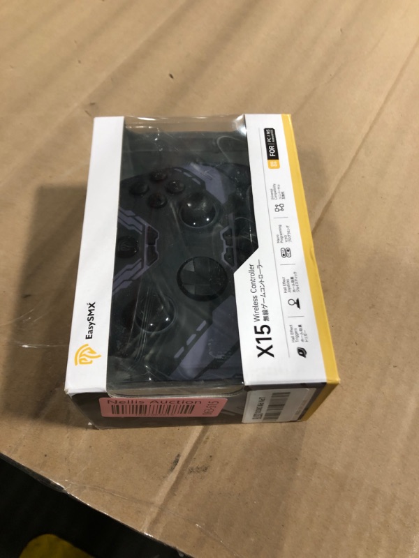 Photo 1 of EasySMX X15 PC Controller - Enhanced Wireless Bluetooth Controller with Hall Joysticks/Hall Triggers/RGB Lighting - No Stick Drift, No Dead Zone - Work for Windows PC, Android, Steam and Switch