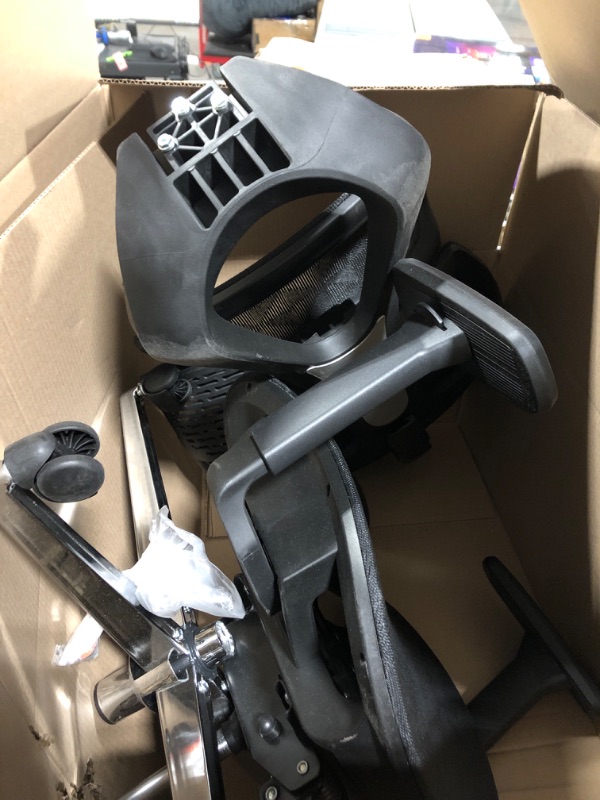 Photo 1 of PatioMage Ergonomic Mesh Office Chair with 3D Adjustable Armrest,High Back Desk Computer Chair Ergo3d Ergonomic Office Chair with Wheels for Home & Office Black