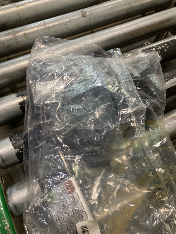 Photo 1 of Panasonic Expandable Cordless Phone System with Amber Backlit Display – 2 Handsets – KX-TGC352B (Black)