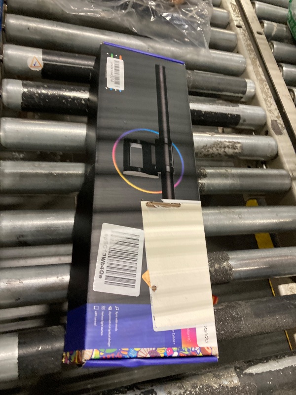 Photo 1 of RGB Monitor Light Bar, LED Dual Light Source Adjustable Cool Mix Warm Light Color Temperature Eye Protection Anti-Glare Desk Lamp Touch Control for Home Office PC Computer Compatible with Alexa