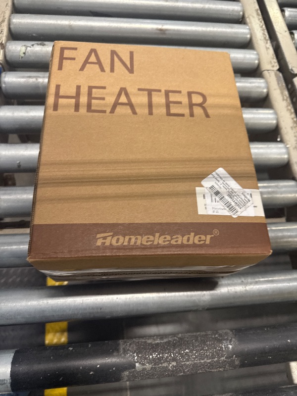 Photo 1 of Homeleader Space fan heater, 2-Speed Small Portable Heater with Thermostat, Tabletop/Floor Ceramic Heater for Office&Small Space