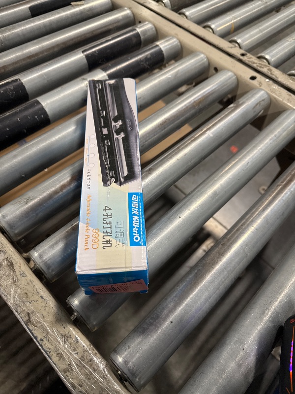 Photo 1 of 4 Hole Punch, 10 Sheets Punch Capacity Adjustable Desktop Hole Puncher for Paper Document Book VoucherPunches