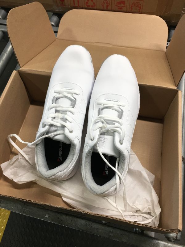 Photo 1 of ***SIZE EU 46 / US 13*** FENLERN GolfShoe, Men's Golf Shoes with Comfort Lightweight Spikelessness & Water-Resistance F043 White 