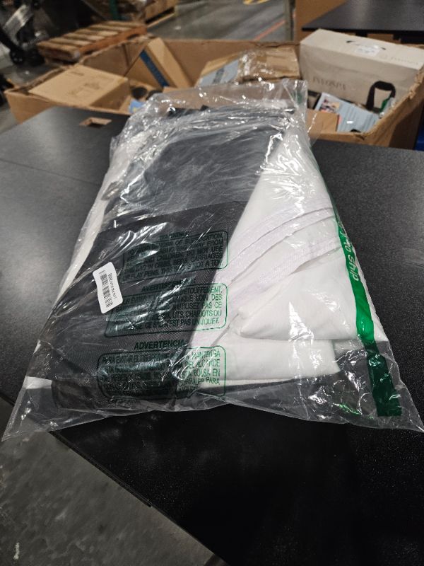 Photo 2 of **USED**
**MISSING PARTS?**
Eurmax USA New 10x10 Pop Up Canopy Replacement Canopy Tent Top Cover, Instant Canopy Top Cover ONLY, Choose 30 Colors,Bonus 4PC Pack Canopy Weight Bag (White)