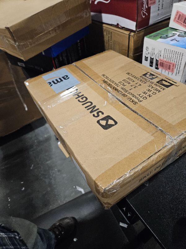 Photo 1 of Snughome Height Adjustable Keyboard Tray Under Desk, Pull Out Keyboard & Mouse Tray with Sturdy C Clamp for L Shaped Table, 26.4''(30.9'' Including Clamps)×11.8'' Slide-Out Computer Keyboard Drawer