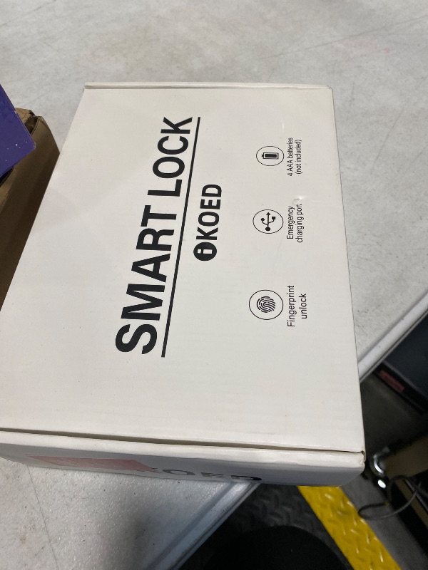 Photo 1 of Fingerprint Door Lock with Smart APP Fingerprint Door Knob Biometric Door Lock Keyless Entry Door Lock with Tuya for Home/Bedroom/Office/Apartment/Airbnb Black