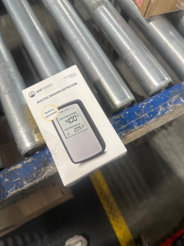 Photo 1 of Airthings Corentium Home Radon Detector 223 Portable, Lightweight, Easy-to-Use, (3) AAA Battery Operated, USA Version, pCi/L
