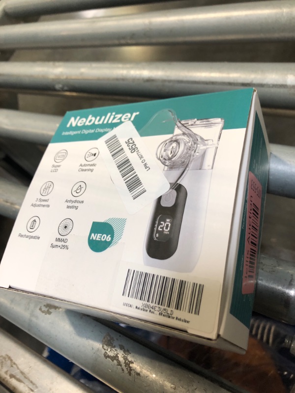 Photo 1 of LUECAEL Nebulizer Machine for Adults & Kids - Portable Nebulizer for Breathing with Mask,Spacer, Desktop Asthma Compressor &Jet &Ventilator Nebulizer