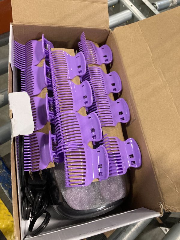 Photo 1 of Conair Hot Rollers Hair Curlers for Long, Medium and All Hair | Heated Rollers with Hair Roller Clips Included | 1 1/2-inch and 1 3/4 inch Rollers | Amazon Exclusive