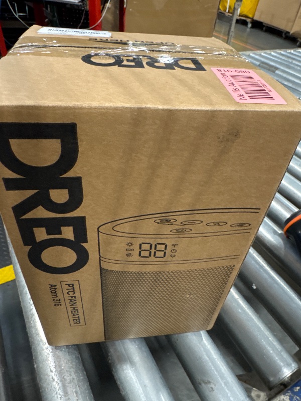 Photo 1 of Dreo Space Heater, Portable Electric Heaters for Indoor Use with Thermostat and Remote, 2024 Upgraded, Digital Display, 12H Timer, 5 Mode, 1500W PTC Ceramic Fast Safety Heat for Office Bedroom Home